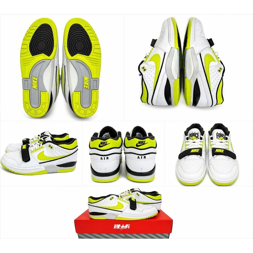 Nike Air Alpha Force 88 SP Billie Eilish Sz 13 White Black DS New w/ Dust Bag